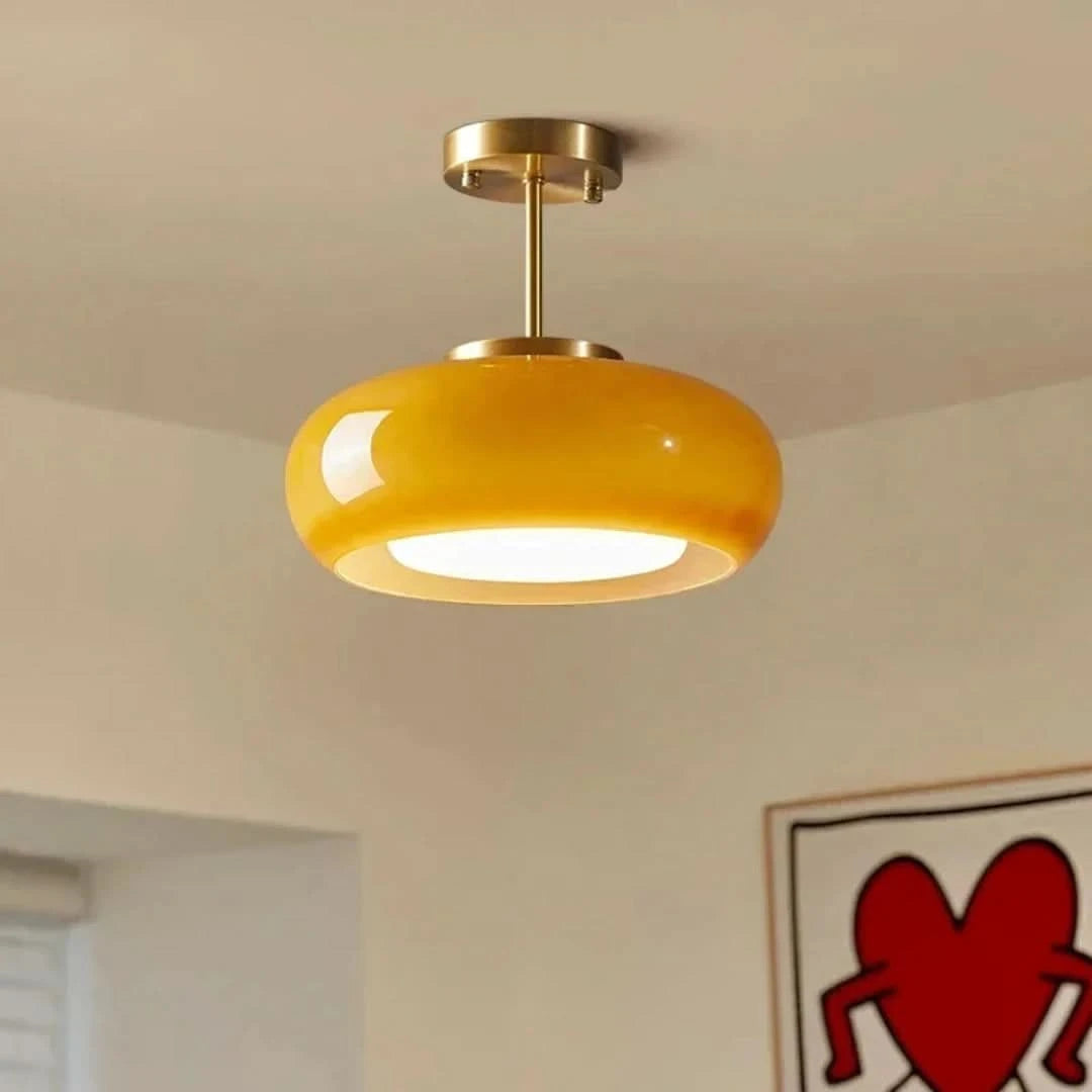 Luminacraft - luces colgantes LED hechas de vidrio-Ceiling lamps-VyFlair