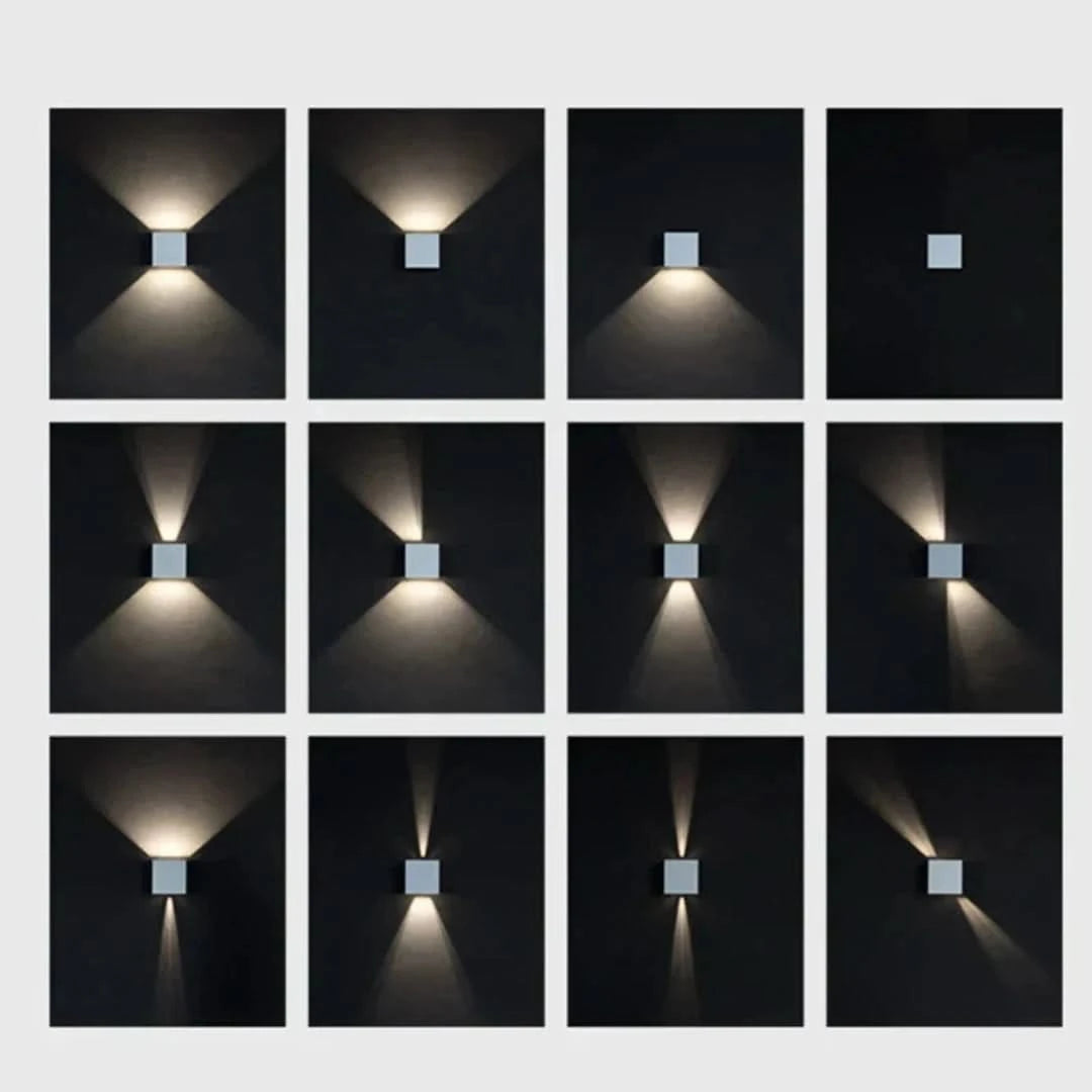 Metrolita - elegante luz de pared al aire libre-Outdoor lighting-VyFlair