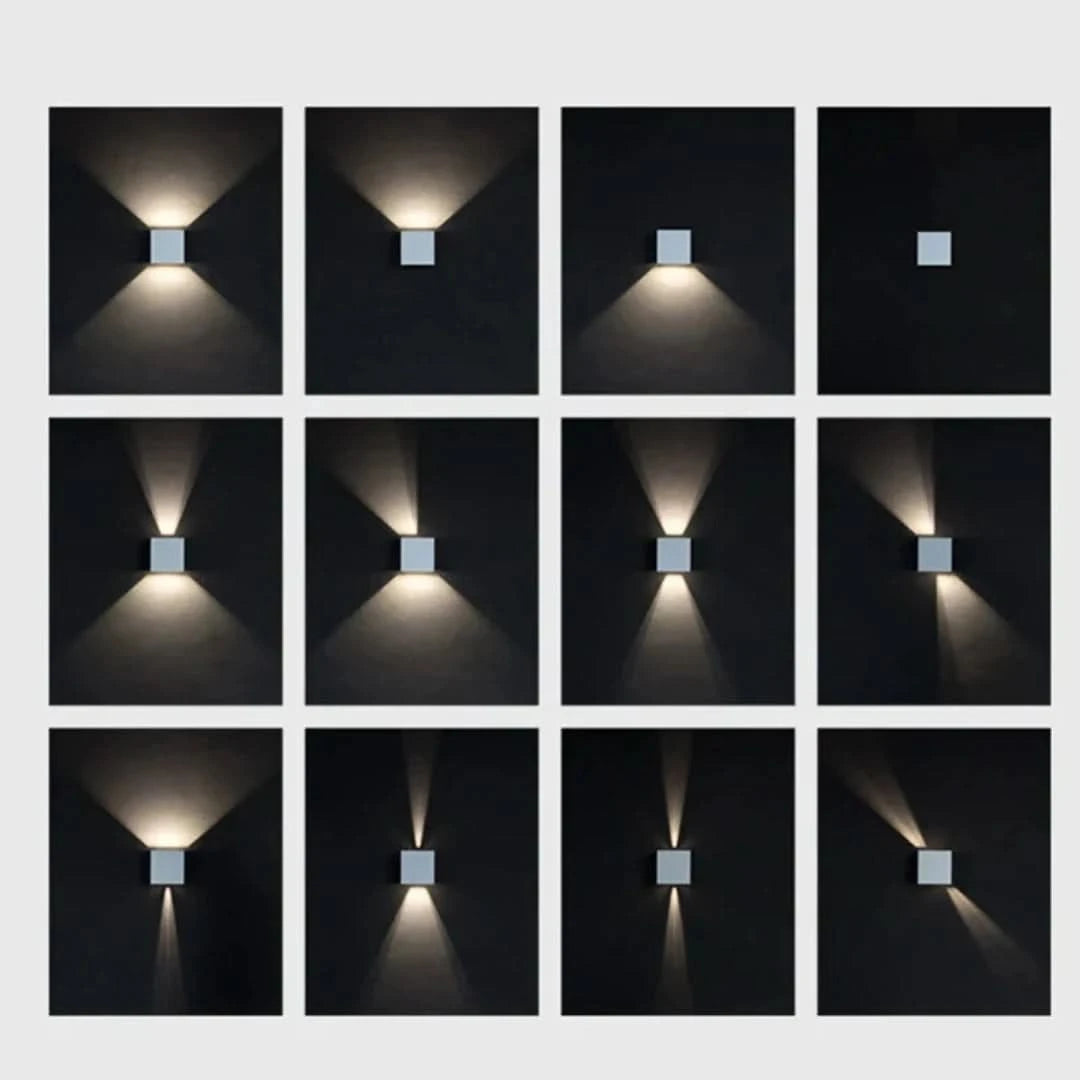 Metrolita - elegante luz de pared al aire libre-Outdoor lighting-VyFlair