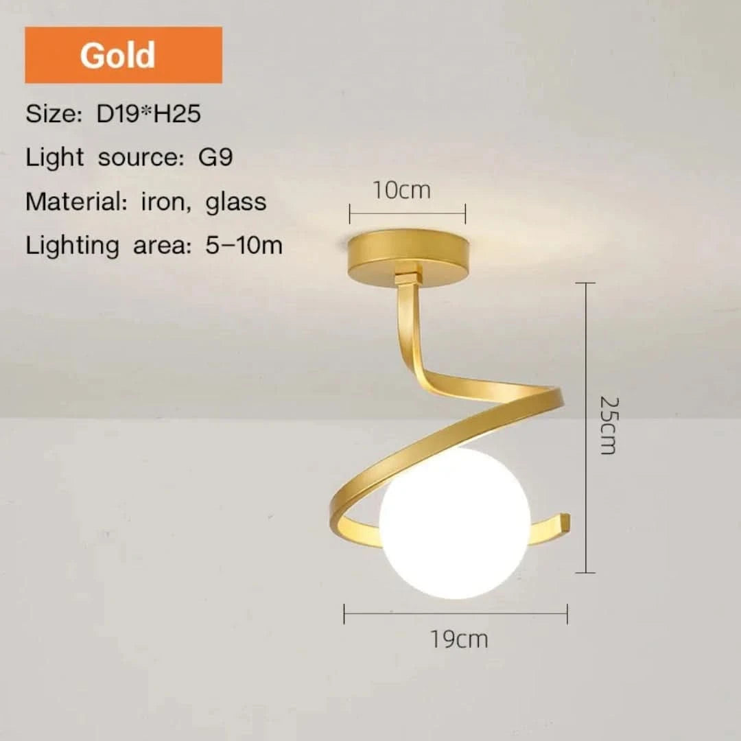 Luxeglo - Lámpara de techo moderna-Ceiling lamps-VyFlair