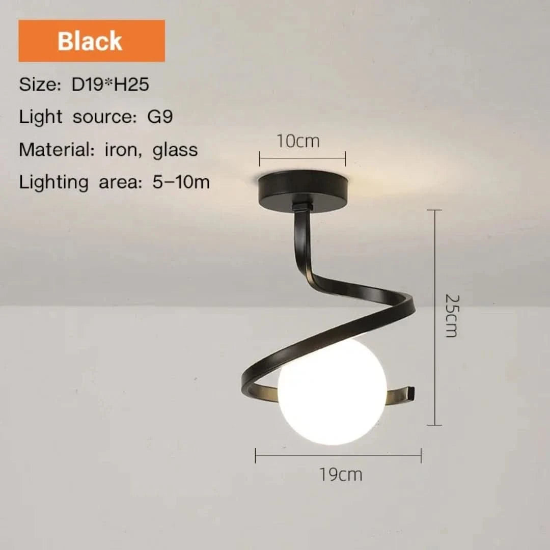 Luxeglo - Lámpara de techo moderna-Ceiling lamps-VyFlair
