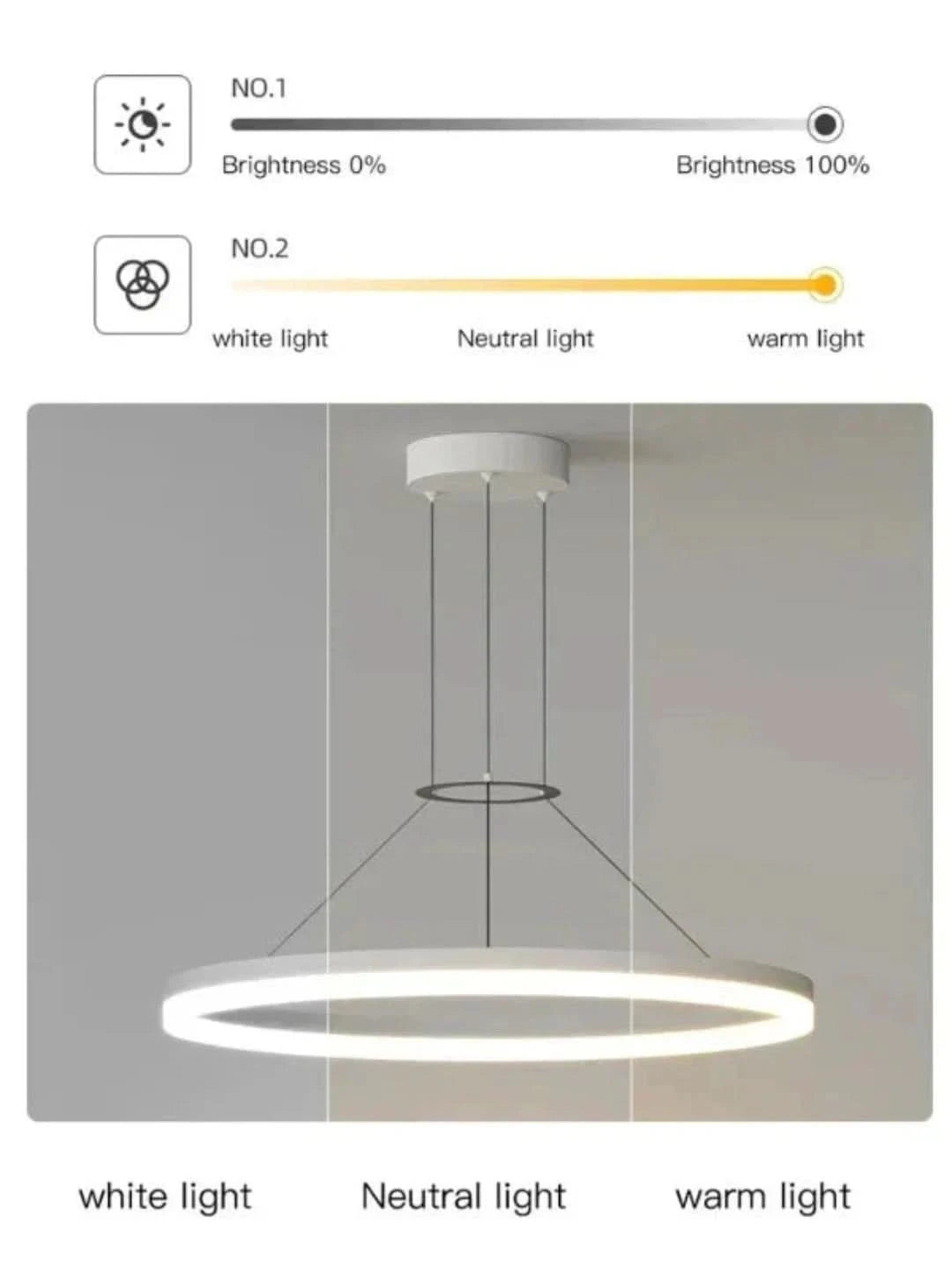 Chicradiance - lámpara colgante delgada-Wall lamps & Ceiling lamps-VyFlair