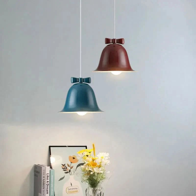 Bowbeam - Lámpara colgante de campana arqueada moderna-Ceiling lamps-VyFlair