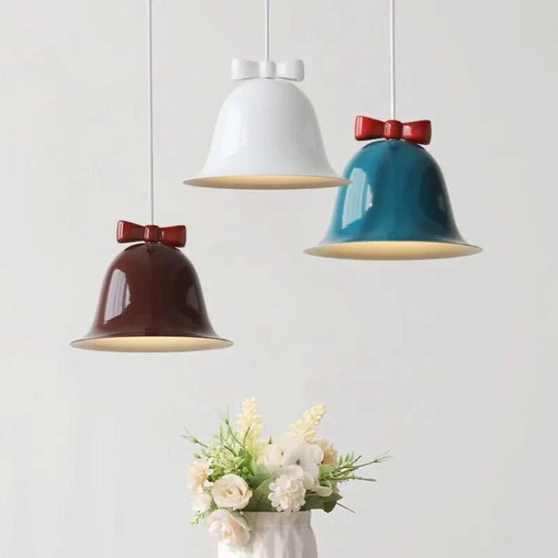 Bowbeam - Lámpara colgante de campana arqueada moderna-Ceiling lamps-VyFlair