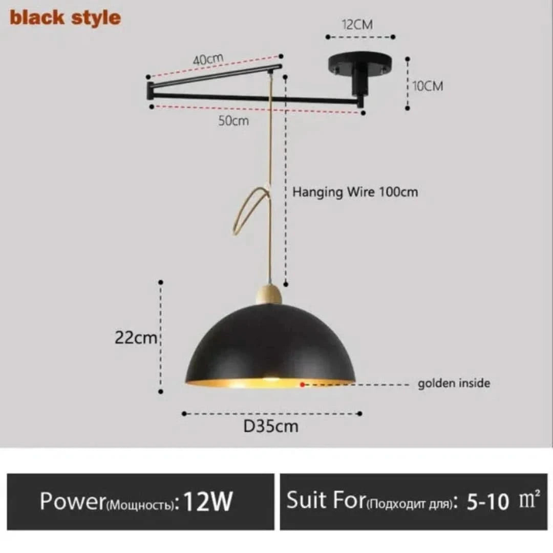 ContemporaryGleam - accesorio de iluminación ajustable-Ceiling lamps-VyFlair