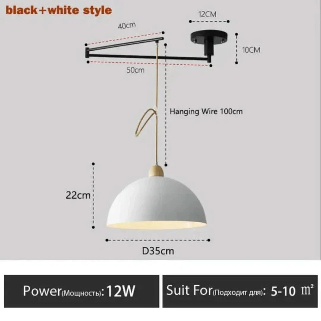 ContemporaryGleam - accesorio de iluminación ajustable-Ceiling lamps-VyFlair