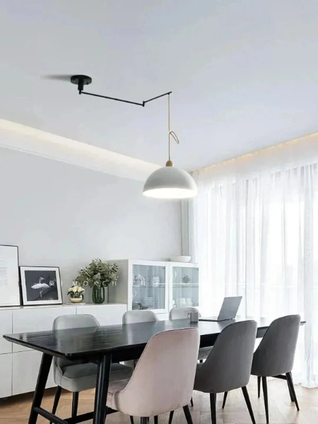 ContemporaryGleam - accesorio de iluminación ajustable-Ceiling lamps-VyFlair