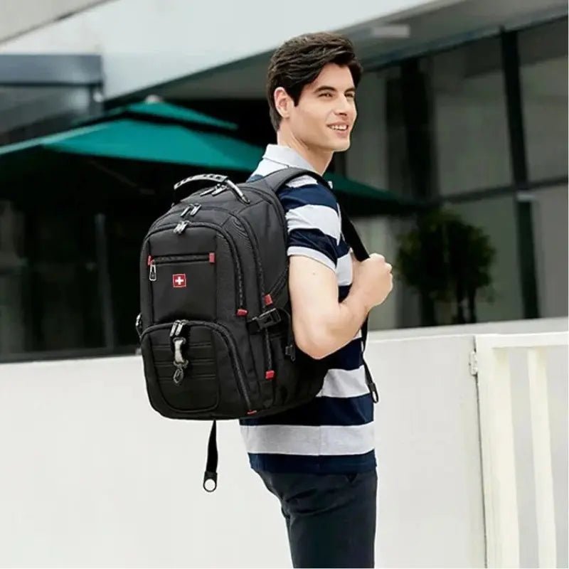 Mochila Impermeable Looply con Puerto USB para Laptop - VyFlair