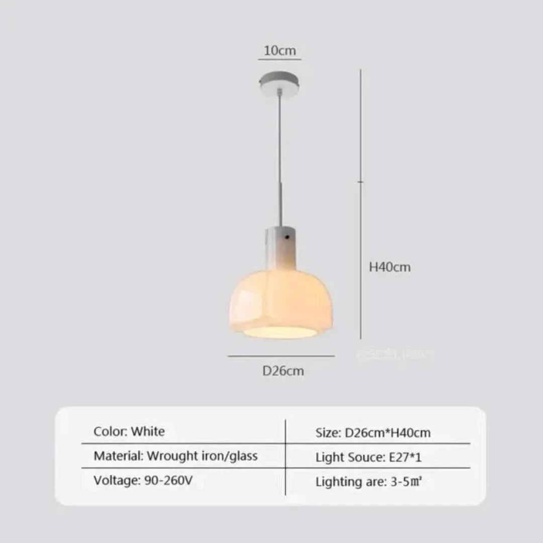 Medievalsimplicidad - lámpara de vidrio-Ceiling lamps-VyFlair