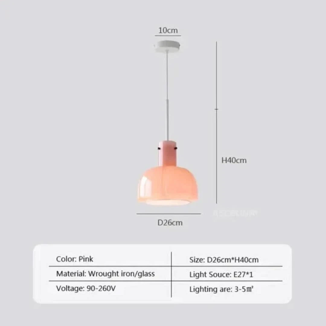Medievalsimplicidad - lámpara de vidrio-Ceiling lamps-VyFlair