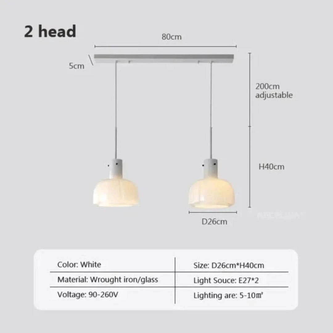 Medievalsimplicidad - lámpara de vidrio-Ceiling lamps-VyFlair
