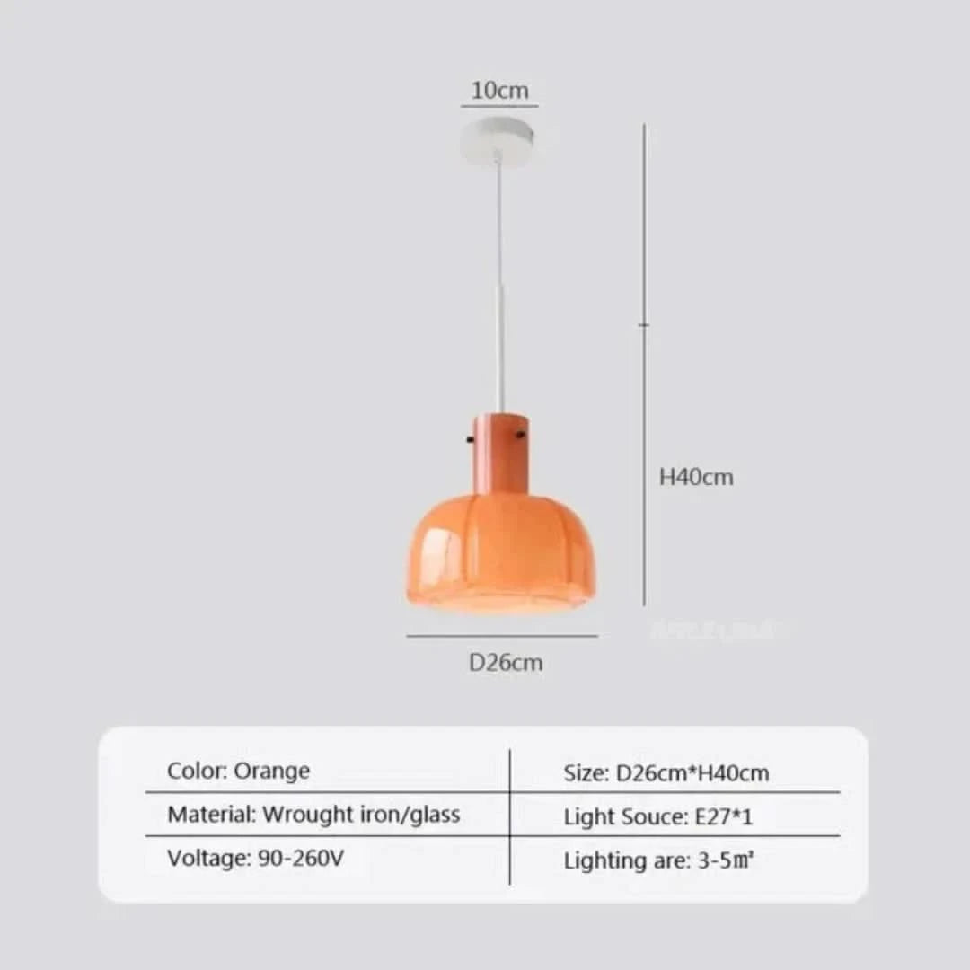 Medievalsimplicidad - lámpara de vidrio-Ceiling lamps-VyFlair