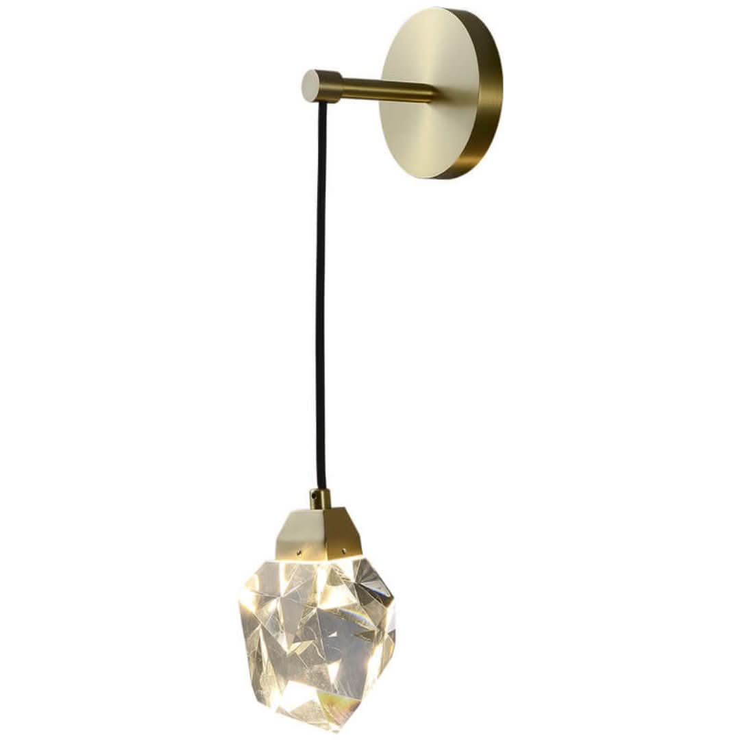 Luxorlight - Lámpara de pared moderna con cristales-Wall light-VyFlair
