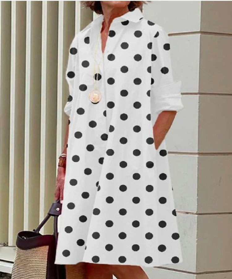 Vestido Casual Impreso Elegante para Mujeres - Estilo Verano Halagador para Cualquier Ocasión