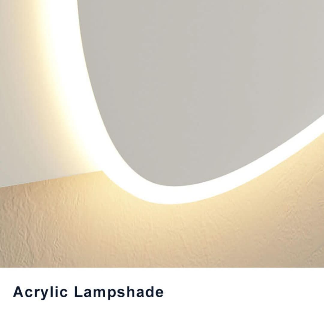 LightLuxe - Luz de pared LED moderna con diseño de brazo diverso-Wall light-VyFlair