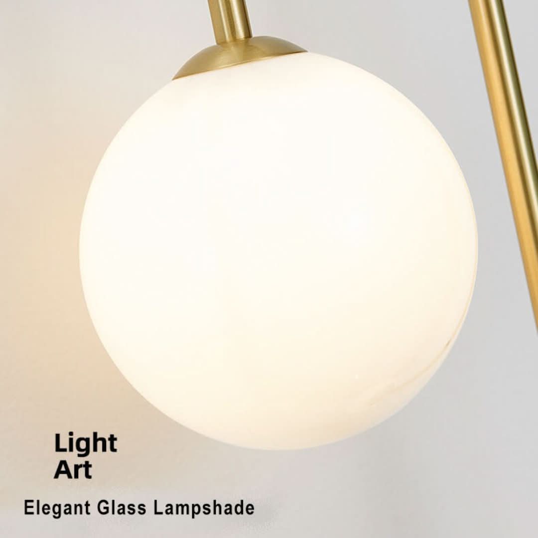 GLOWGLASS - Lámpara de pared de vidrio elegante con 2 luces-Wall light-VyFlair