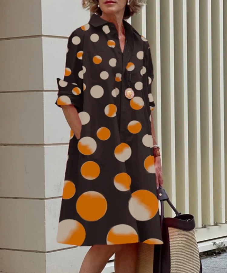 Vestido Casual Impreso Elegante para Mujeres - Estilo Verano Halagador para Cualquier Ocasión