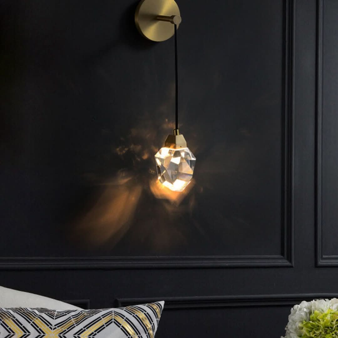 Luxorlight - Lámpara de pared moderna con cristales-Wall light-VyFlair