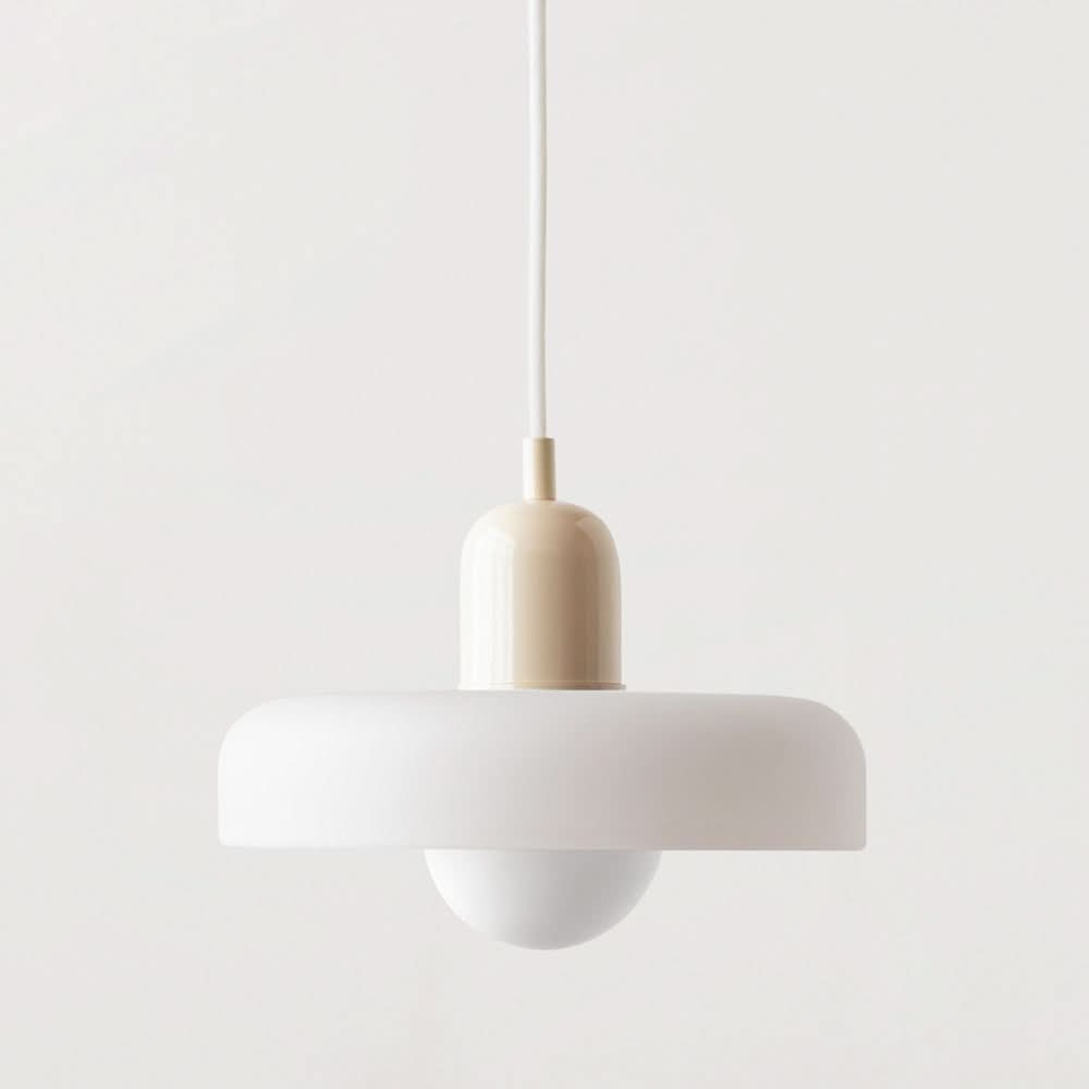 Lámpara colgante Bauhaus | Vidrio de color-Wall lamps & Ceiling lamps-VyFlair