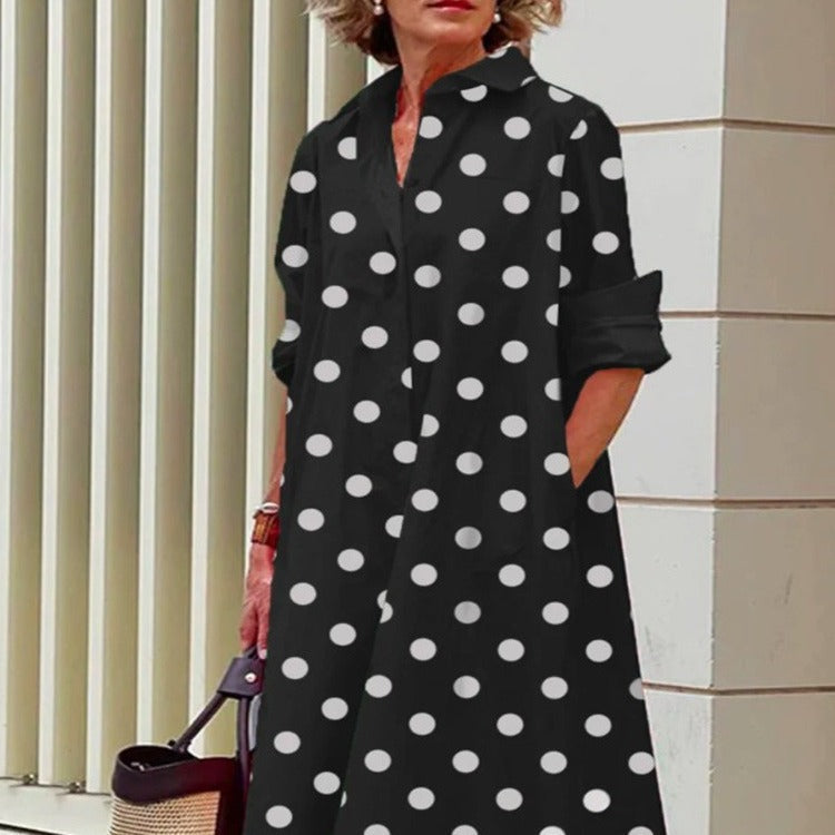 Vestido Casual Impreso Elegante para Mujeres - Estilo Verano Halagador para Cualquier Ocasión