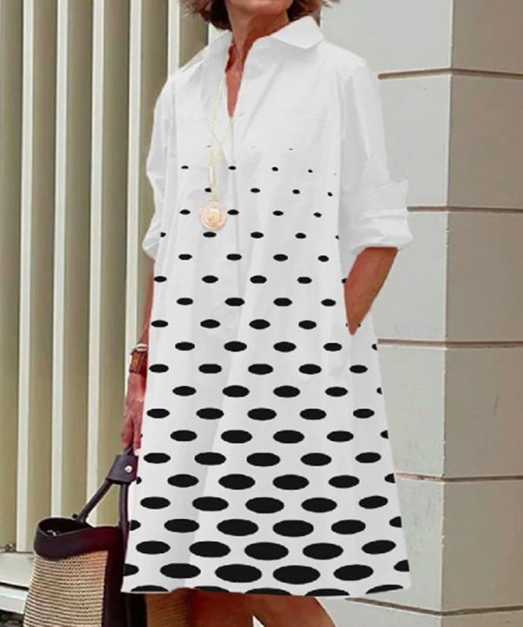 Vestido Casual Impreso Elegante para Mujeres - Estilo Verano Halagador para Cualquier Ocasión