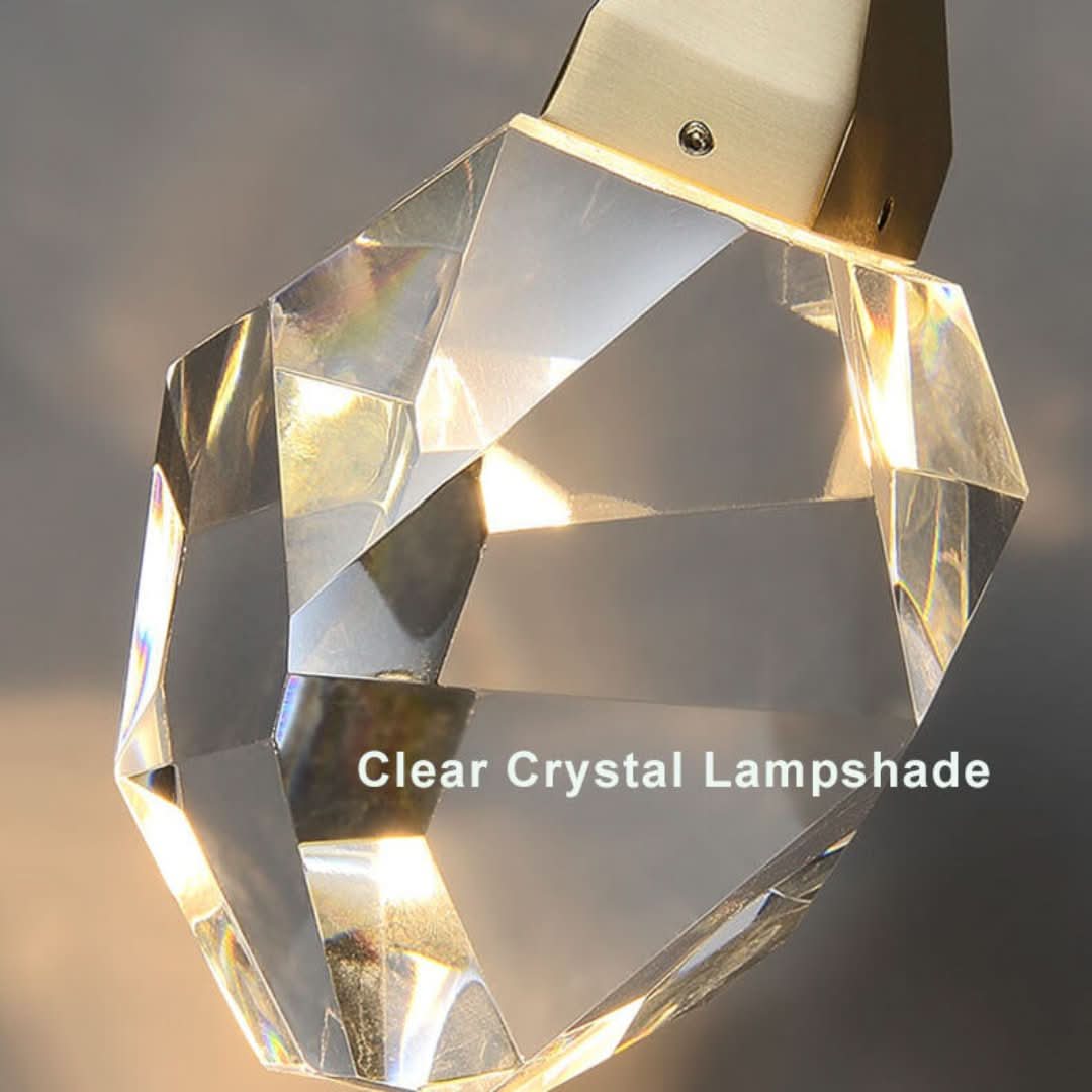 Luxorlight - Lámpara de pared moderna con cristales-Wall light-VyFlair