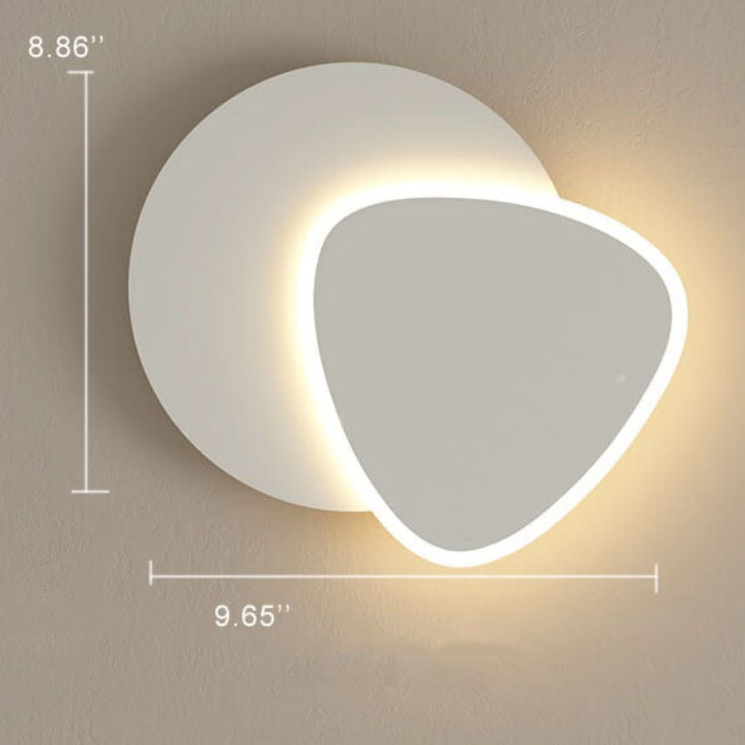 LightLuxe - Luz de pared LED moderna con diseño de brazo diverso-Wall light-VyFlair