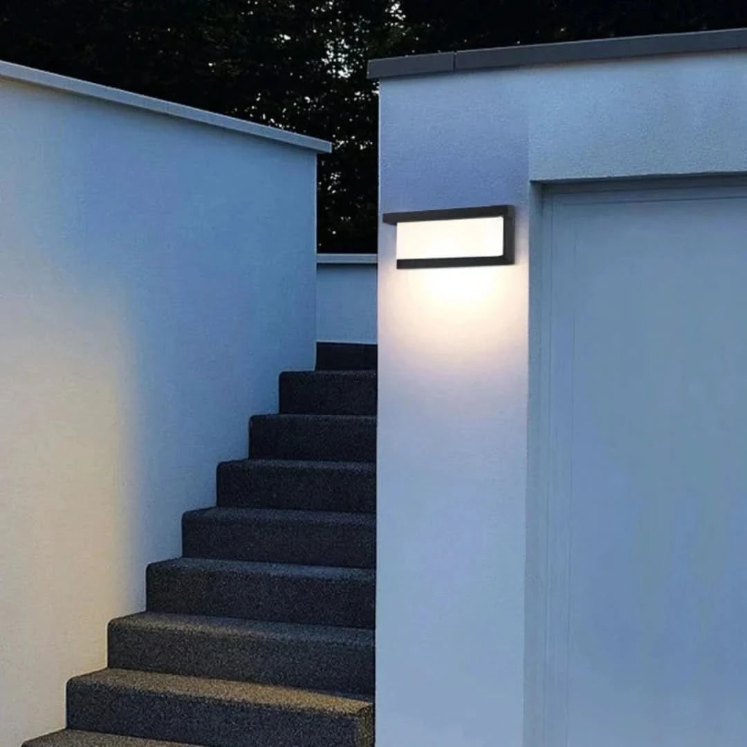 Horizonshine - luz de pared LED impermeable duradera-Outdoor lighting-VyFlair