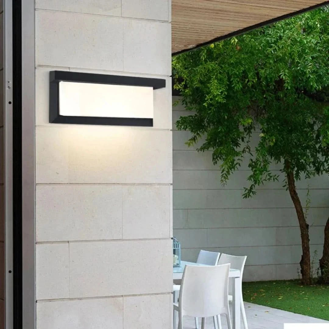 Horizonshine - luz de pared LED impermeable duradera-Outdoor lighting-VyFlair