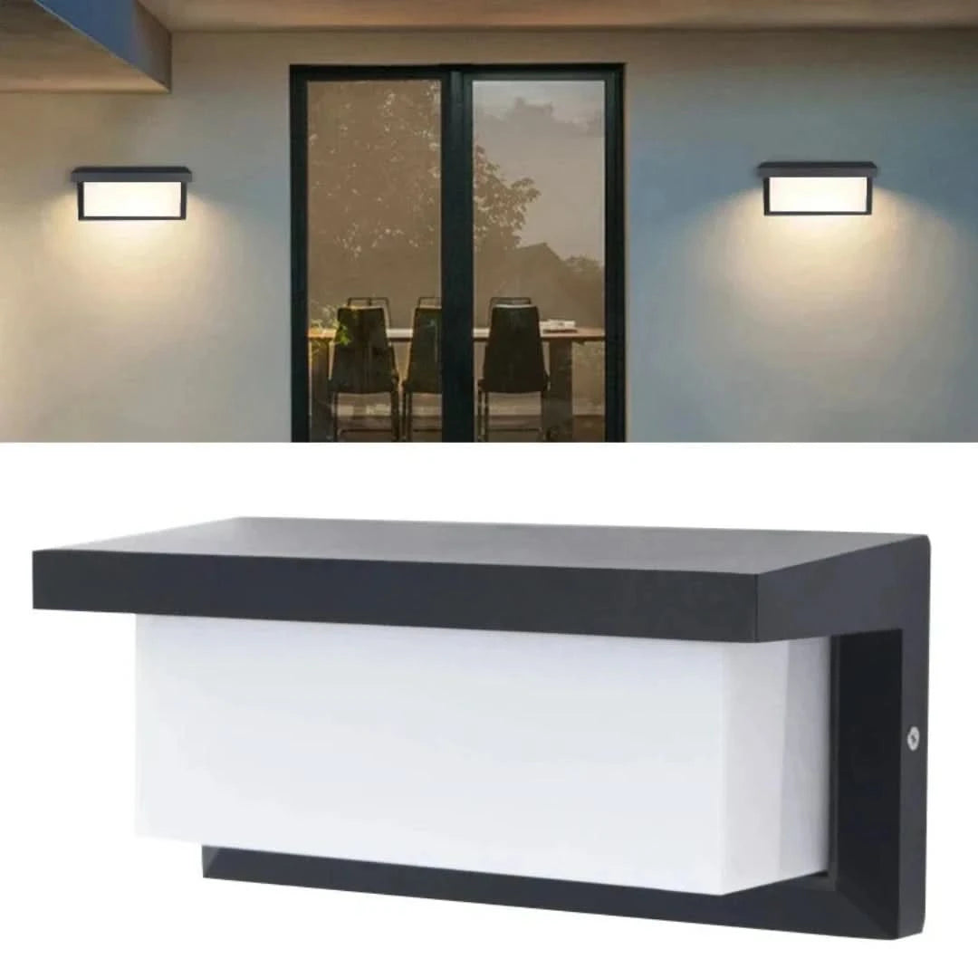 Horizonshine - luz de pared LED impermeable duradera-Outdoor lighting-VyFlair