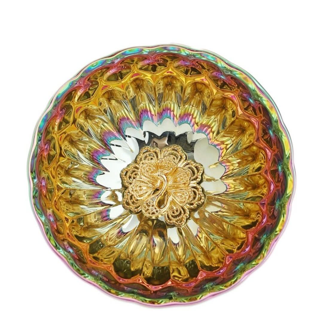 Encantadora copa de pavo real - Disfruta de colores finales-Coffee & Tea Cups-VyFlair