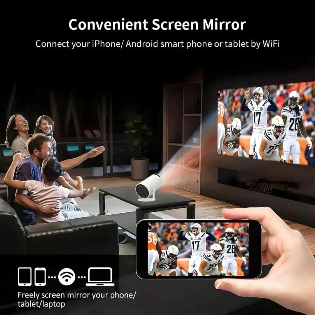 Proyector inteligente | Portátil-Portable Smart Projector-VyFlair