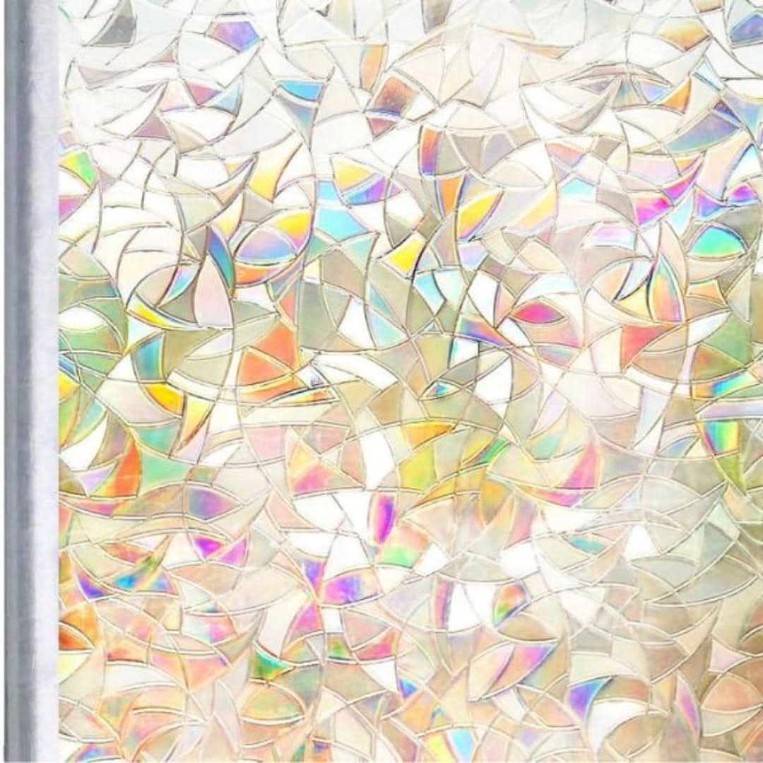 Película decorativa estática (79x18 pulgadas) | Prisma-Window film-VyFlair