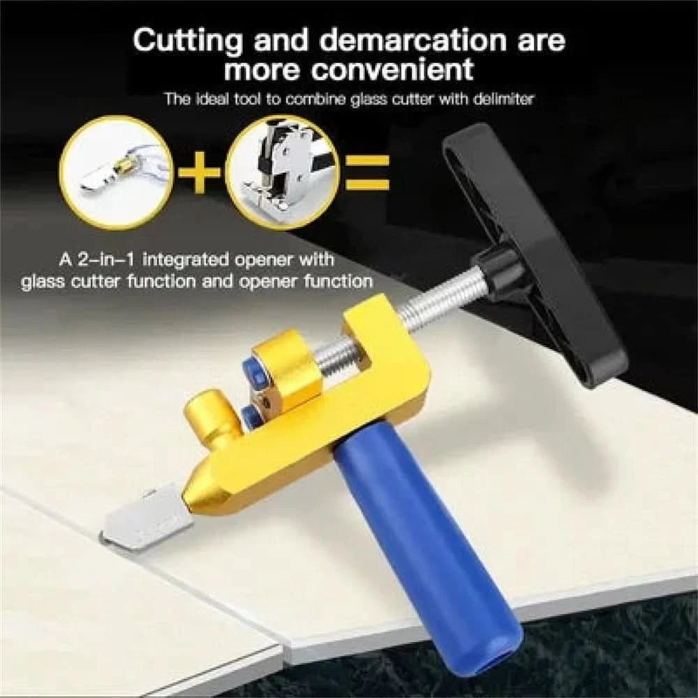 Cortador 2-en-1 | Baldosas de cerámica y de vidrio-Glass Tile Cutter-VyFlair
