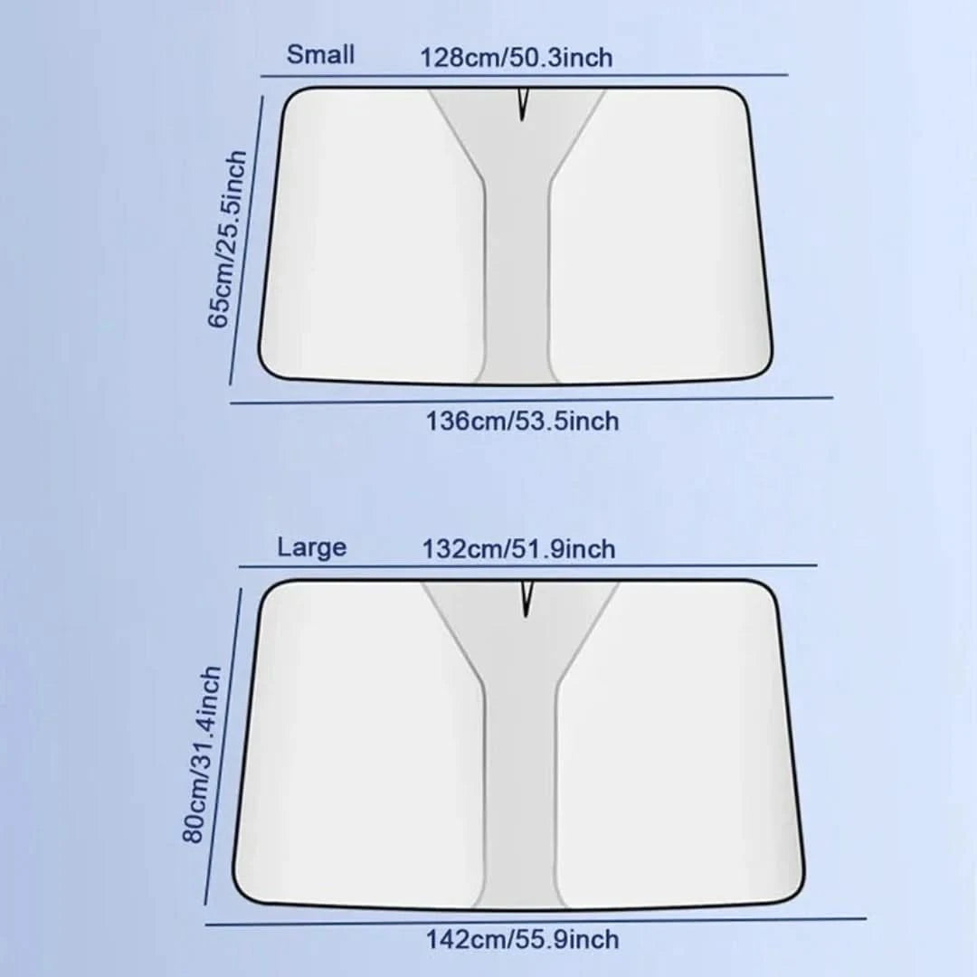 Sunshade plegable - parabrisas-Auto Accessoires-VyFlair