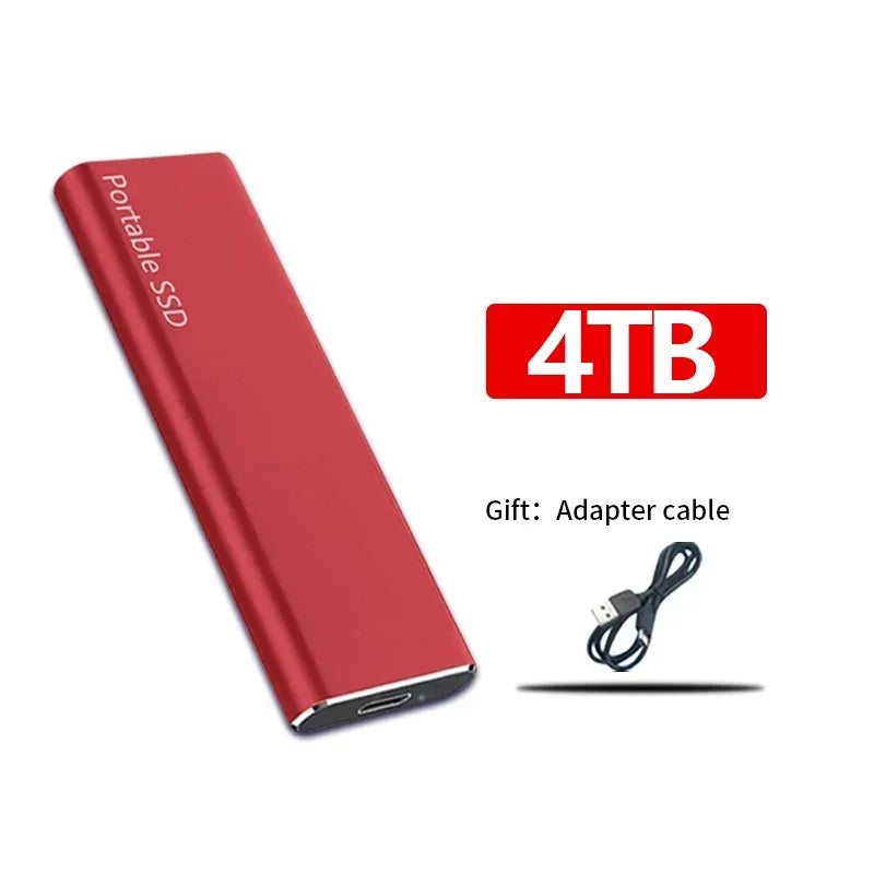 Disco Dura SSD Externa Rápida - Moderna y Compacta - 128TB/16TB/4TB/1TB