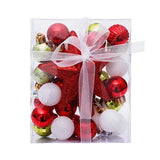 Set 30 Bolas de Navidad – Adornos en Colores Brillantes para Decoración de Árbol