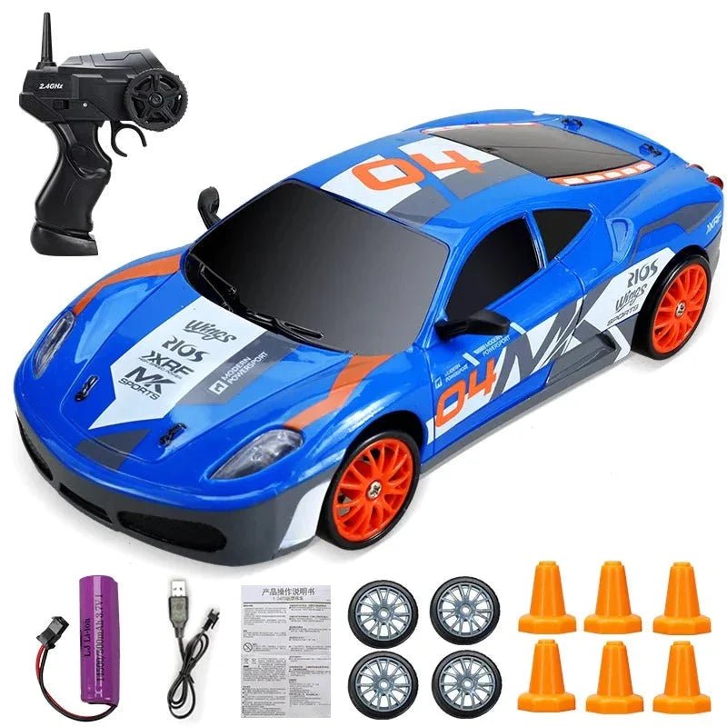 DriftEase Mini RC Drift Car – Control Remoto de Alto Rendimiento - VyFlair