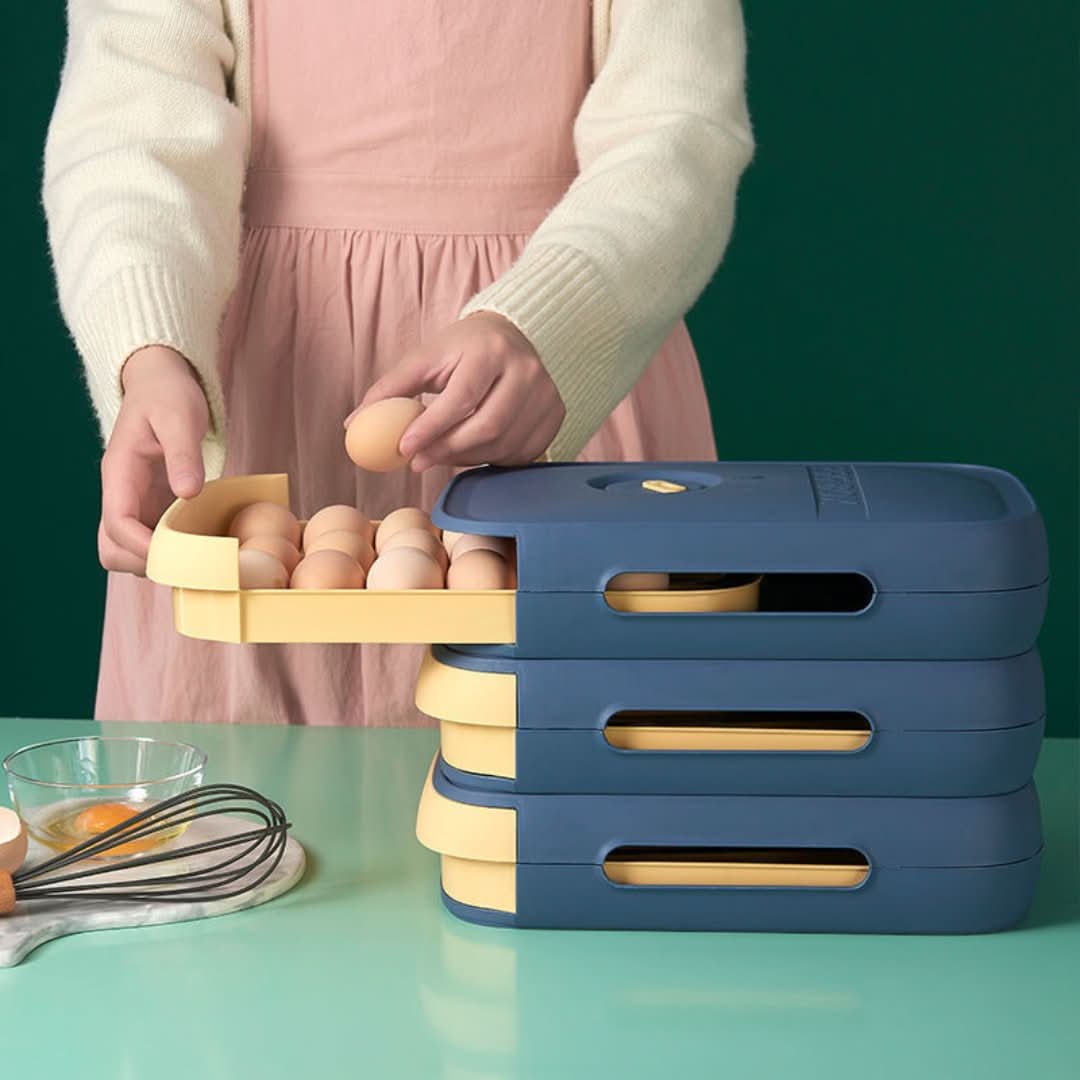 Caja de almacenamiento de huevos de lujo-Egg Storage Box-VyFlair