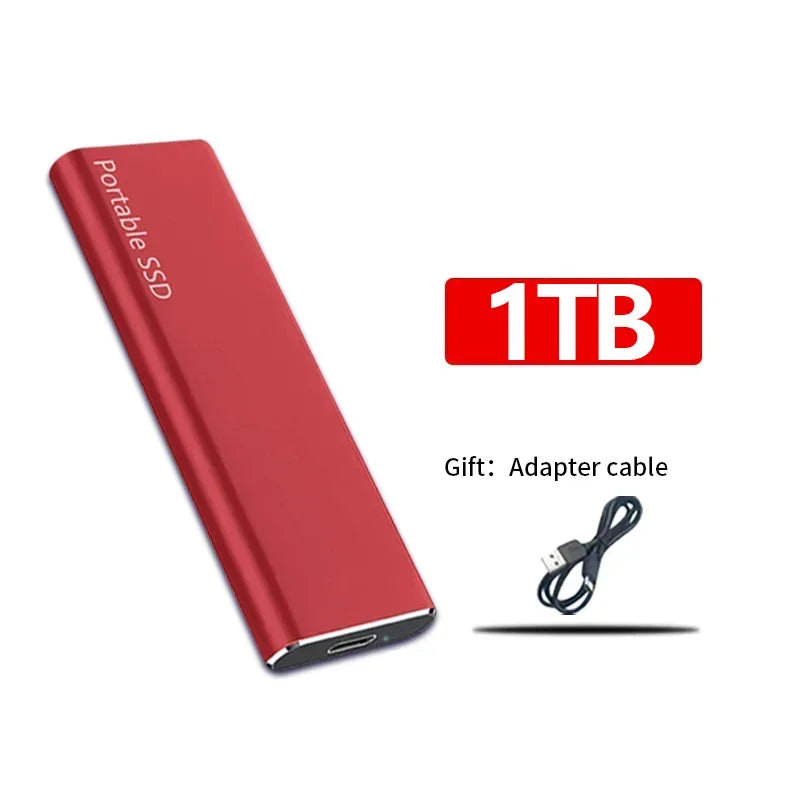 Disco Dura SSD Externa Rápida - Moderna y Compacta - 128TB/16TB/4TB/1TB