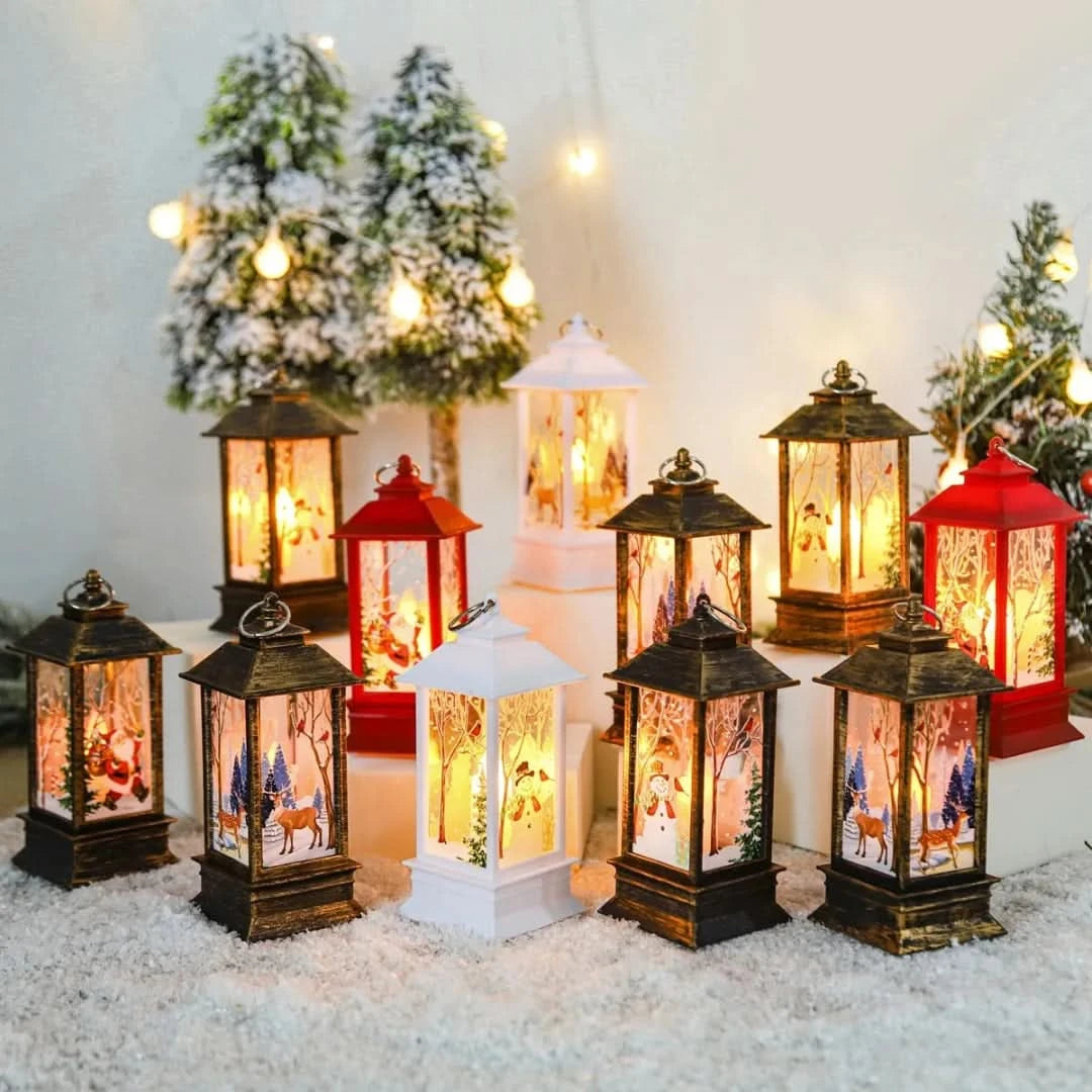 LED LEACHES DE LA LINTERNA DE NAVIDAD LED: ¡las luces navideñas más lindas alrededor!-holiday decor-VyFlair