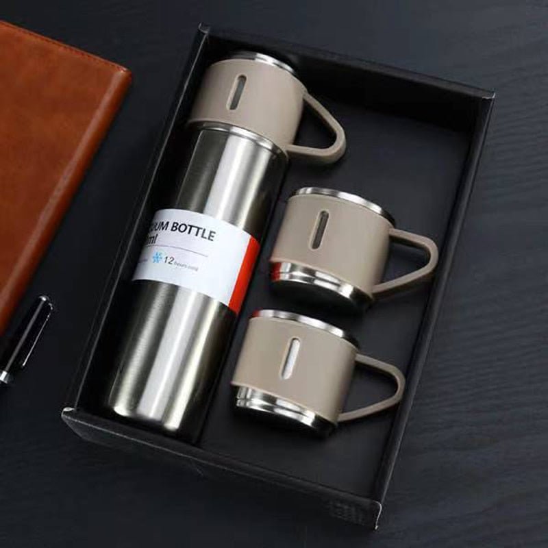Termo Vardi Dante™ Acero Inoxidable 500ml con Taza - VyFlair