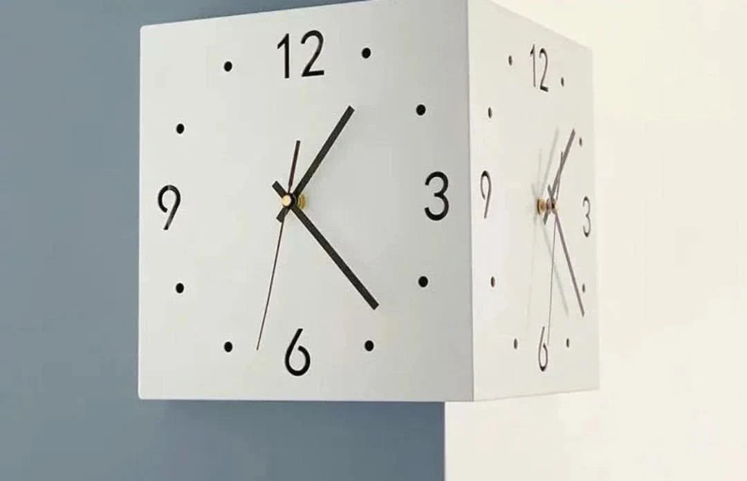 Elegante reloj de esquina-wall clocks-VyFlair