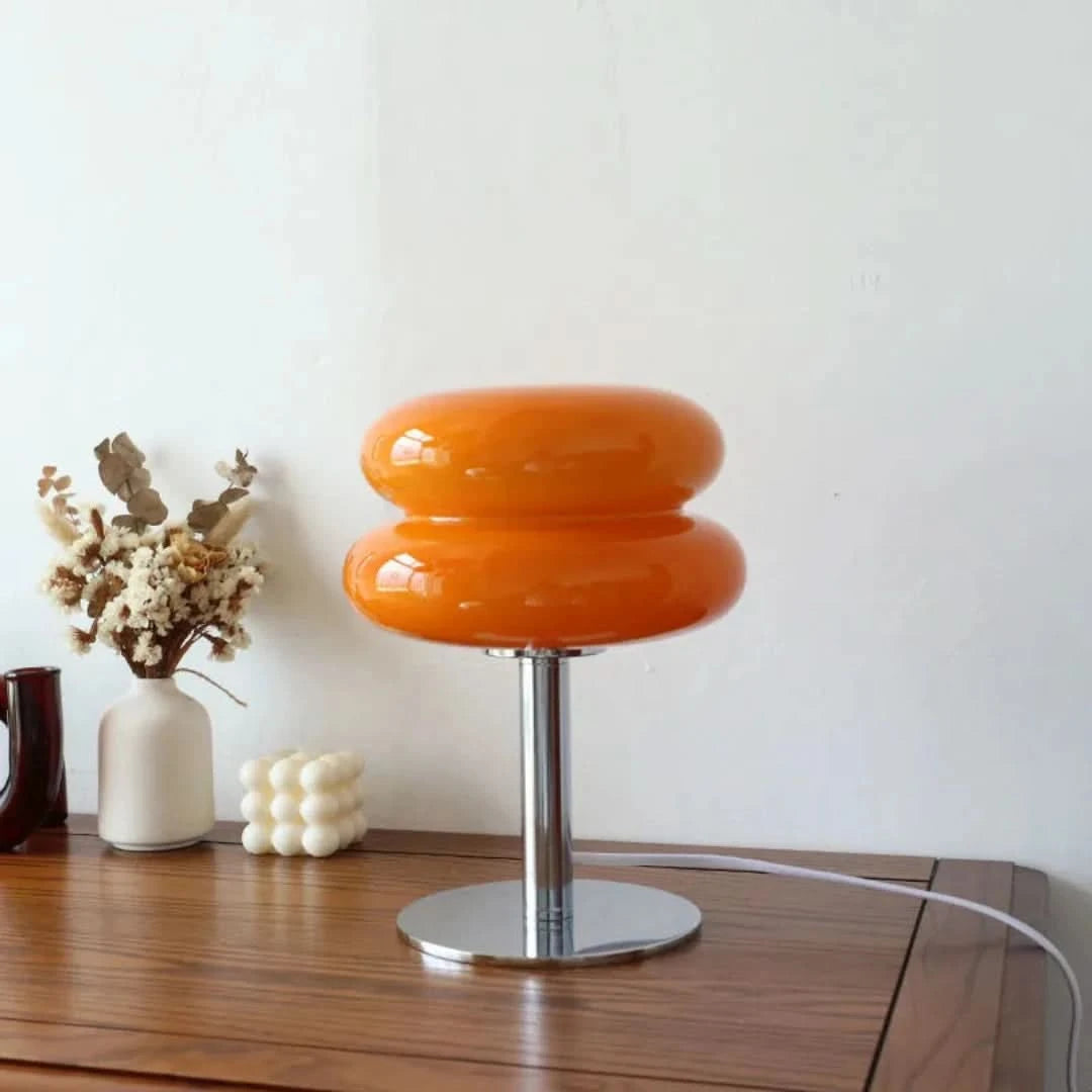 Lámpara de dolce rústica: ¡Luz acogedora con un toque moderno!-Table lamp-VyFlair