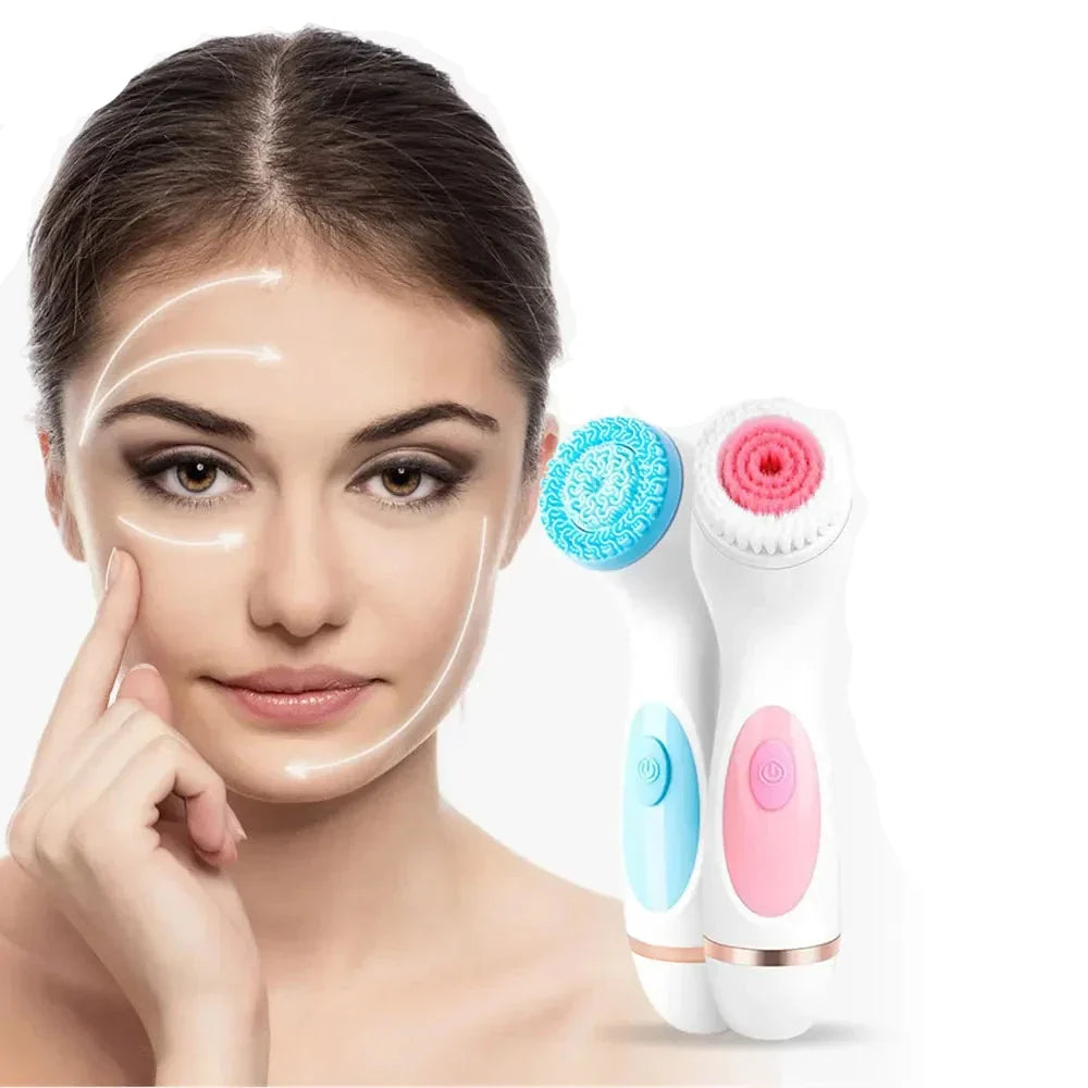 GlowSonic - Limpiador Facial Sónico 3 en 1 y Sistema de Spa