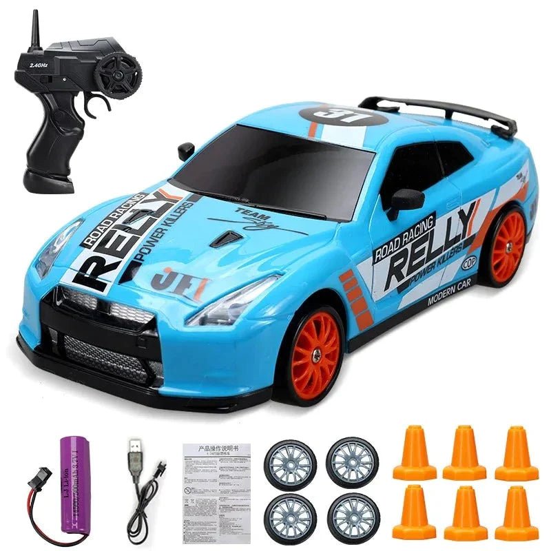 DriftEase Mini RC Drift Car – Control Remoto de Alto Rendimiento - VyFlair
