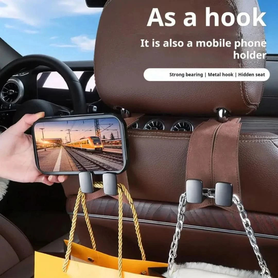 Soportista de bolsas multifuncionales y soporte de medios-Auto Accessories-VyFlair