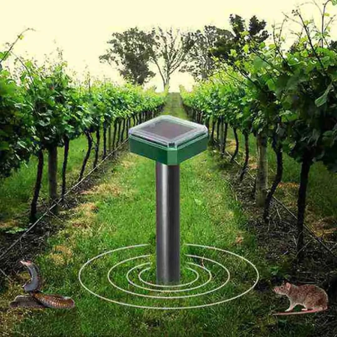Repeller de energía solar: serpientes moles de ratón-Pest Repeller-VyFlair