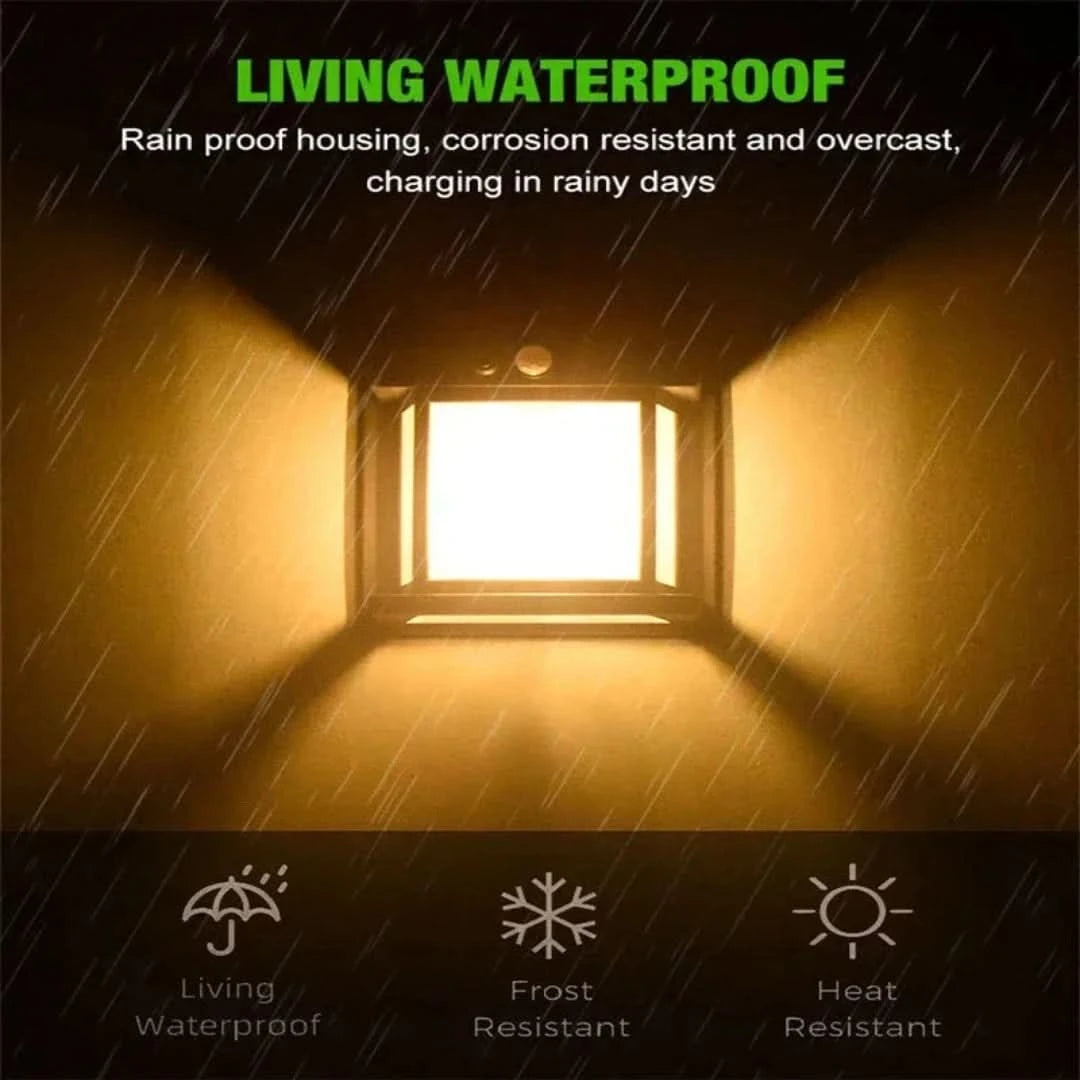 Lámpara de pared solar - al aire libre-solar lamp-VyFlair