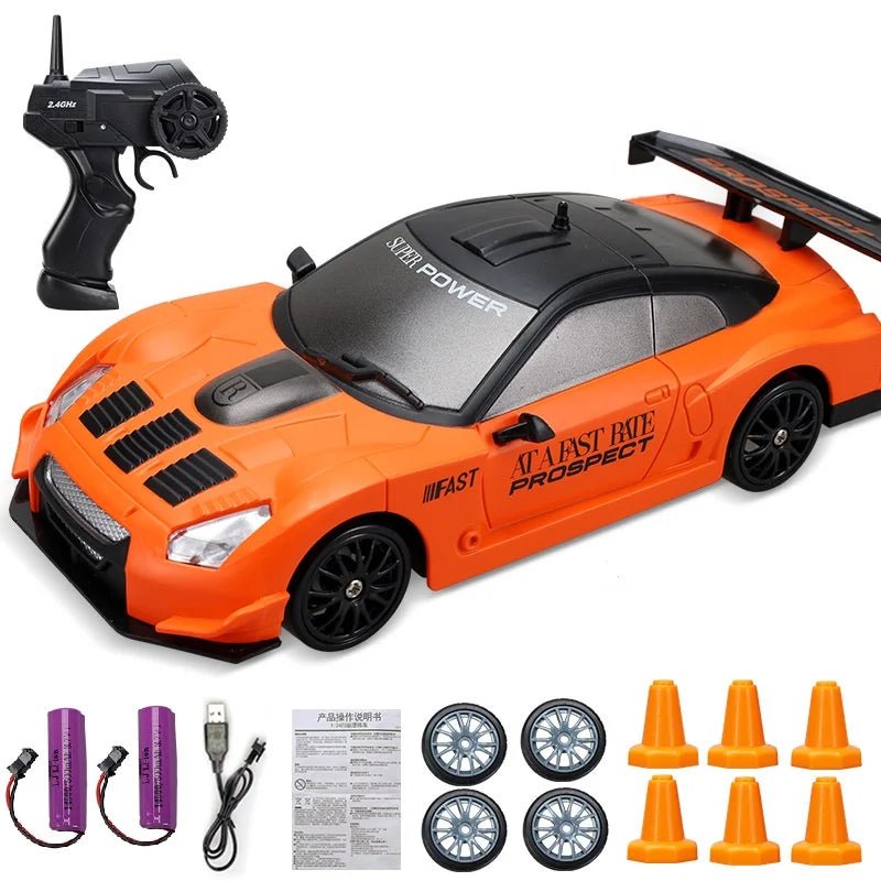 DriftEase Mini RC Drift Car – Control Remoto de Alto Rendimiento - VyFlair
